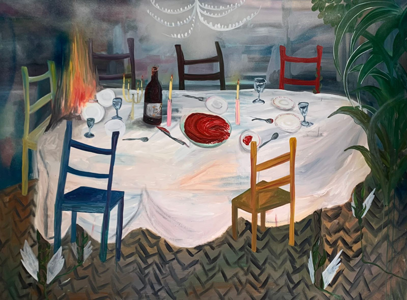 Como una nube de fuego, obra de Lucía Erijimovich